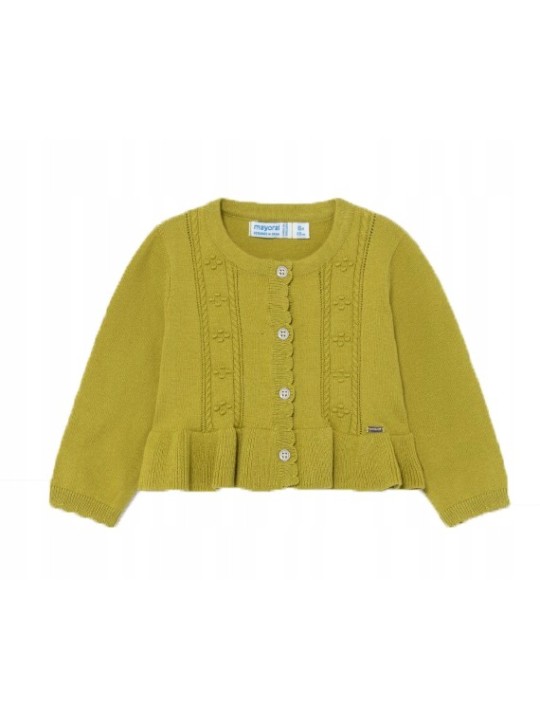 MAYORAL BABY SWETER DLA DZIEWCZYNKI  ZIELEŃ OLIWKA  2387/59