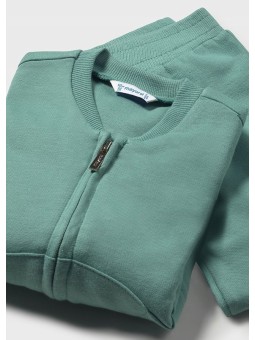 MAYORAL BABY KOMPLET KOSZULKA BLUZA SPODNIE DRESOWE TURKUS 1840/11