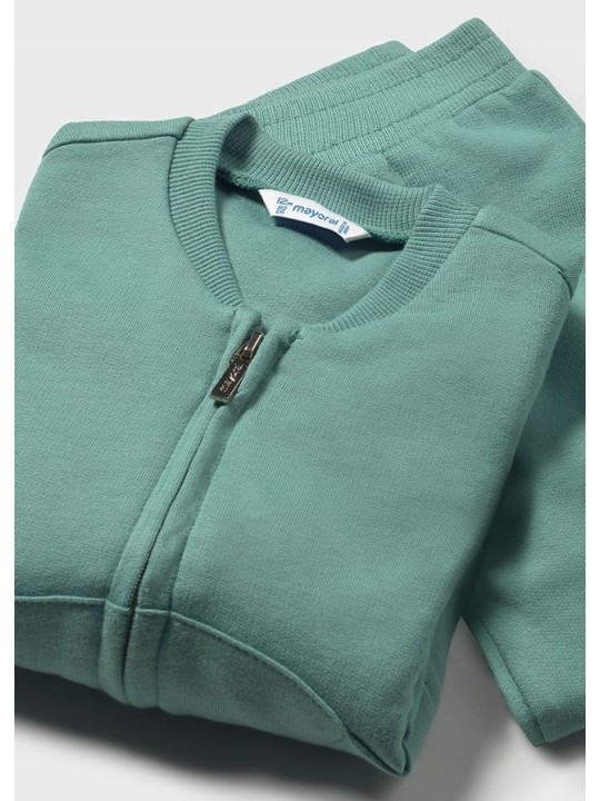 MAYORAL BABY KOMPLET KOSZULKA BLUZA SPODNIE DRESOWE TURKUS 1840/11