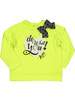 BIRBA TRYBEYOND BLUZKA KOSZULKA DLA DZIEWCZYNKI ŻÓŁTA NEON 999 5401 01 30F