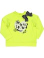 BIRBA TRYBEYOND BLUZKA KOSZULKA DLA DZIEWCZYNKI ŻÓŁTA NEON 999 5401 01 30F