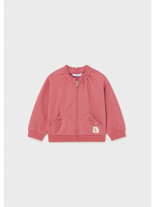 MAYORAL BABY BLUZA ROZPINANA DLA DZIEWCZYNKI KORALOWA 1435/88
