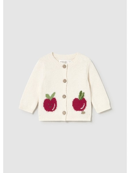 MAYORAL NEWBORN SWETEREK  KREM DLA DZIEWCZYNKI 2332/38