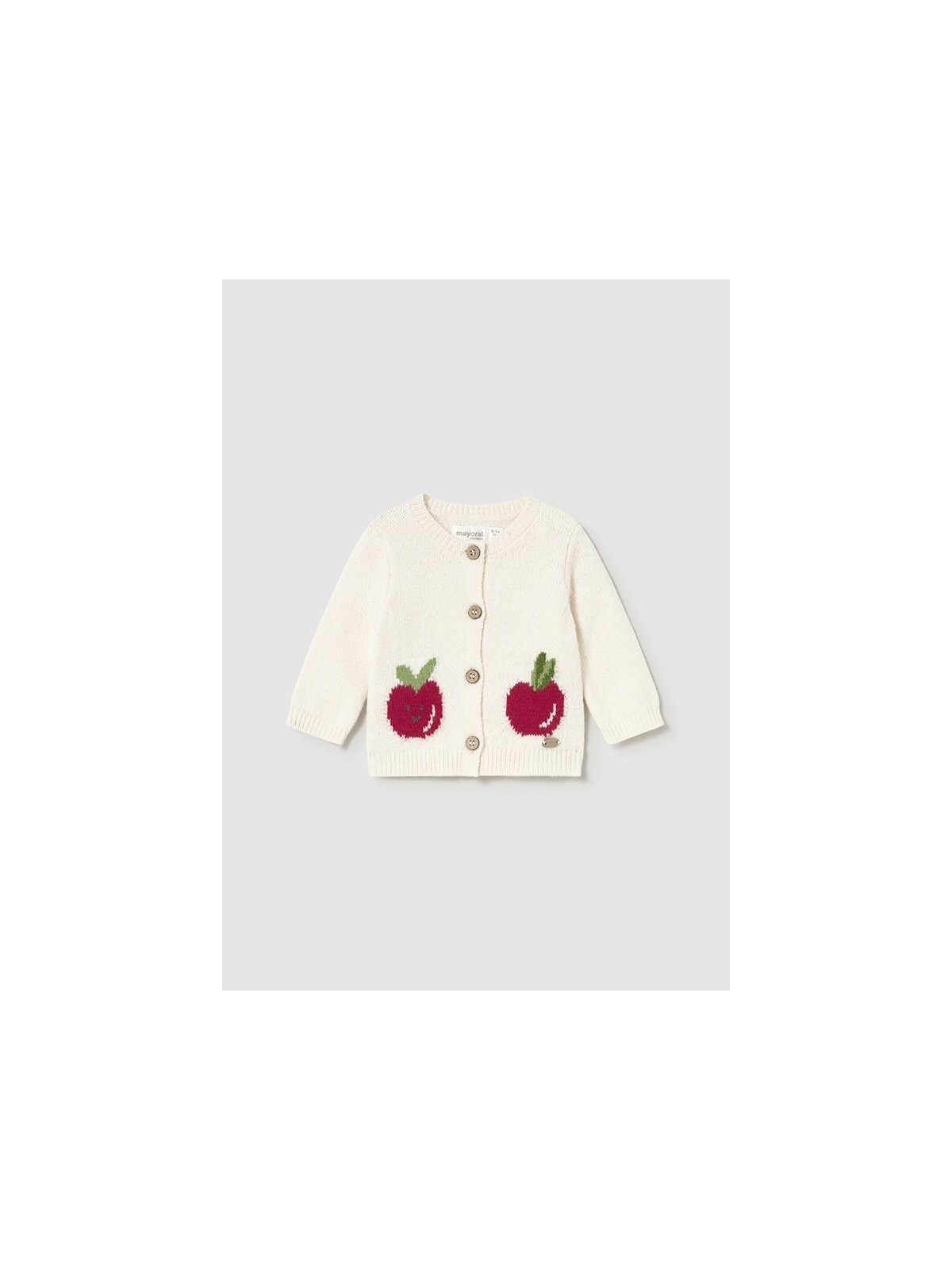 MAYORAL NEWBORN SWETEREK  KREM DLA DZIEWCZYNKI 2332/38