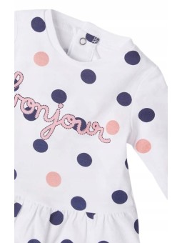 MAYORAL NEWBORN KOMPLET DLA DZIEWCZYNKI  KOSZULKA LEGINSY 10609/44