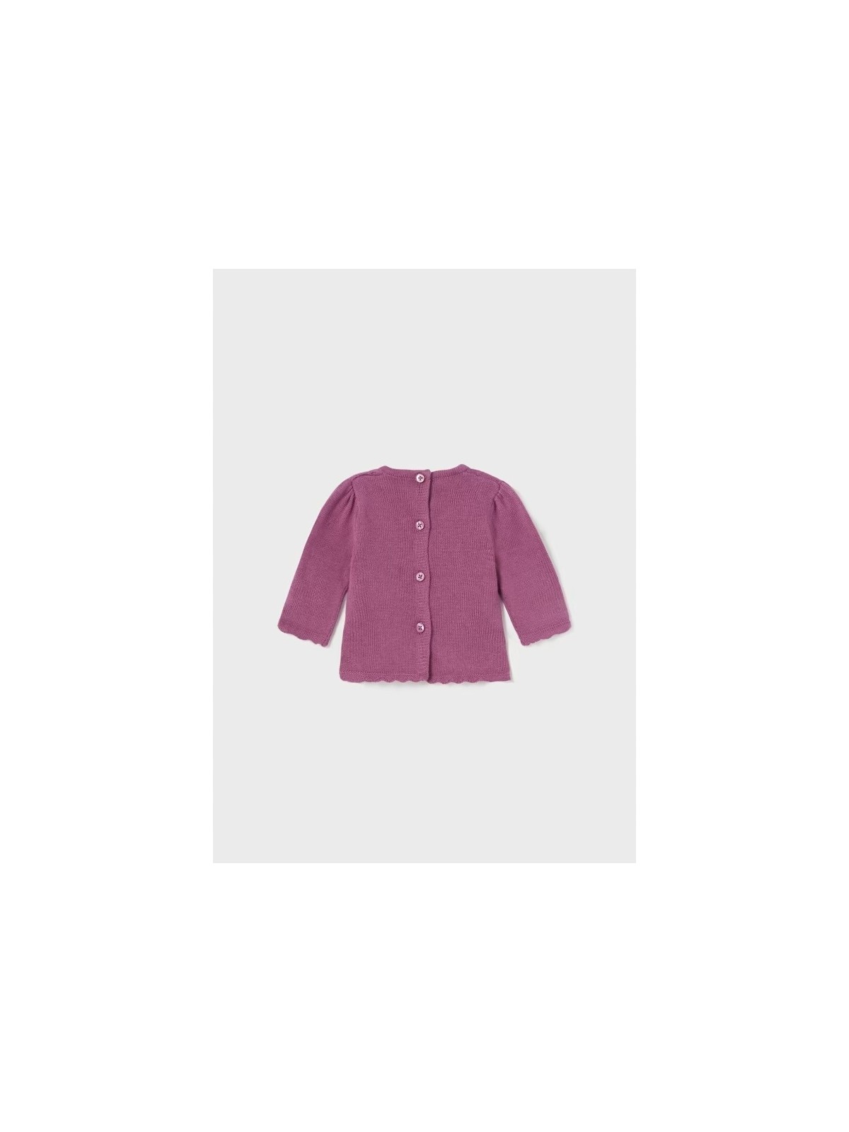 DZIANINOWY SWETER NIEMOWELĘCY Z SERCEM MAYORAL SWETER004