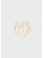 MAYORAL NEWBORN DZIEWCZĘCE BLOOMERSY SPODENKI W SERCA Z KOKARDKĄ - KREM 02246