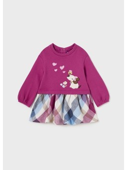 MAYORAL BABY SUKIENKA DLA DZIEWCZYNKI ROŻ FUKSJA 2984/53