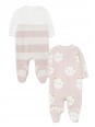MAYORAL NEWBORN ŚPIOCHY PAJAC PIŻAMKA DLA DZIEWCZYNKI 2-PAK 2669/3