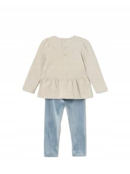 MAYORAL BABY KOMPLET BLUZA Z  FALBANKĄ LEGINSY ASKAMIT KOMPLET004