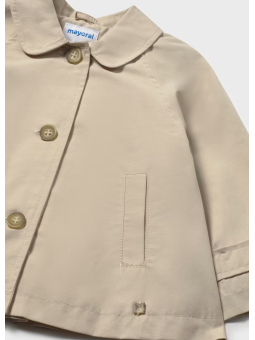 MAYORAL BABY PŁASZCZ KURTKA DLA DZIEWCZYNKI BEŻ 1494/95