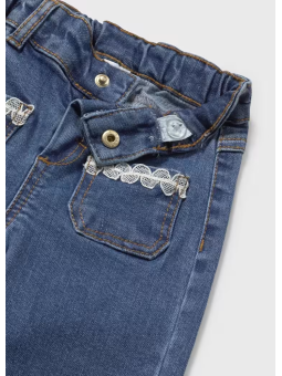 MAYORAL BABY SPODNIE JEANS RELAXED FIT DLA DZIEWCZYNKI 1511/74