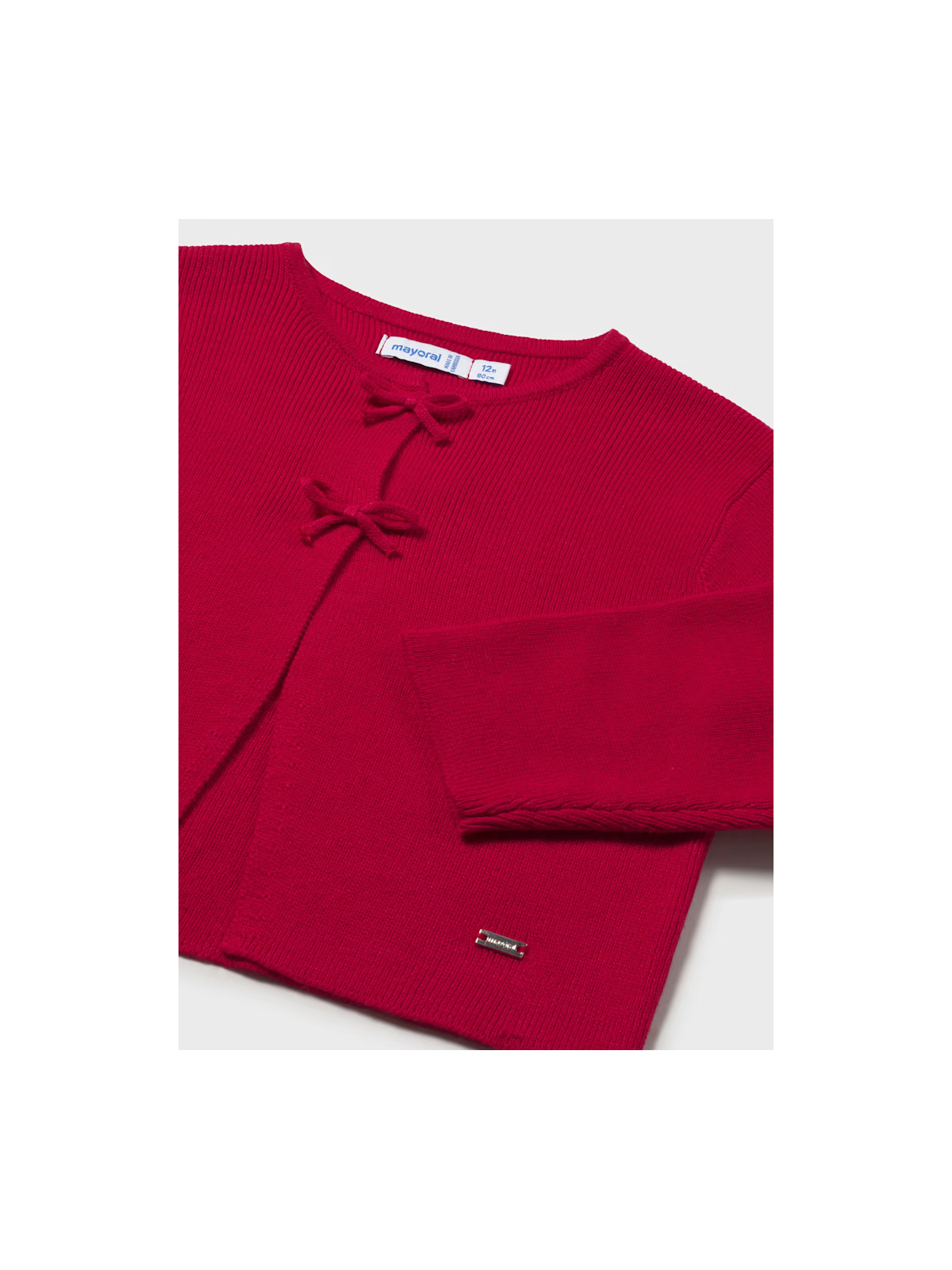MAYORAL BABY SWETER DLA DZIEWCZYNKI CZERWONY 1307/50