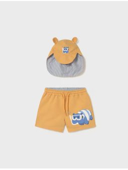 MAYORAL BABY  KĄPIELÓWKI DLA CHŁOPCA POMARAŃCZ 1662/19