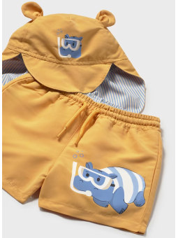 MAYORAL BABY  KĄPIELÓWKI DLA CHŁOPCA POMARAŃCZ 1662/19