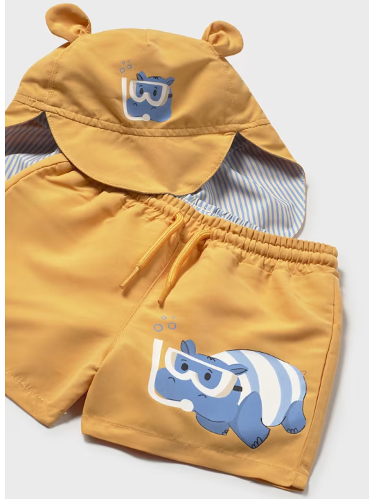 MAYORAL BABY  KĄPIELÓWKI DLA CHŁOPCA POMARAŃCZ 1662/19