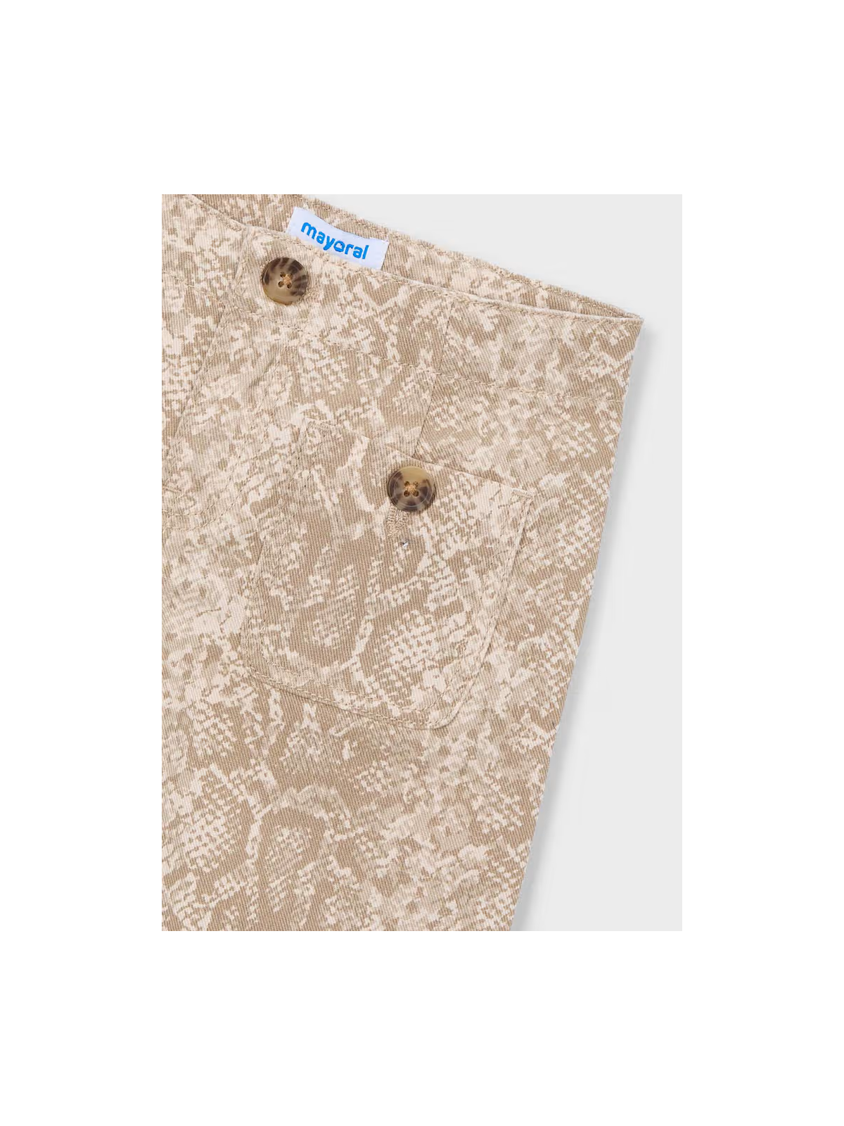 MAYORAL SPODNIE JEANSY SZEROKIE BRĄZ BEŻ 3587/20