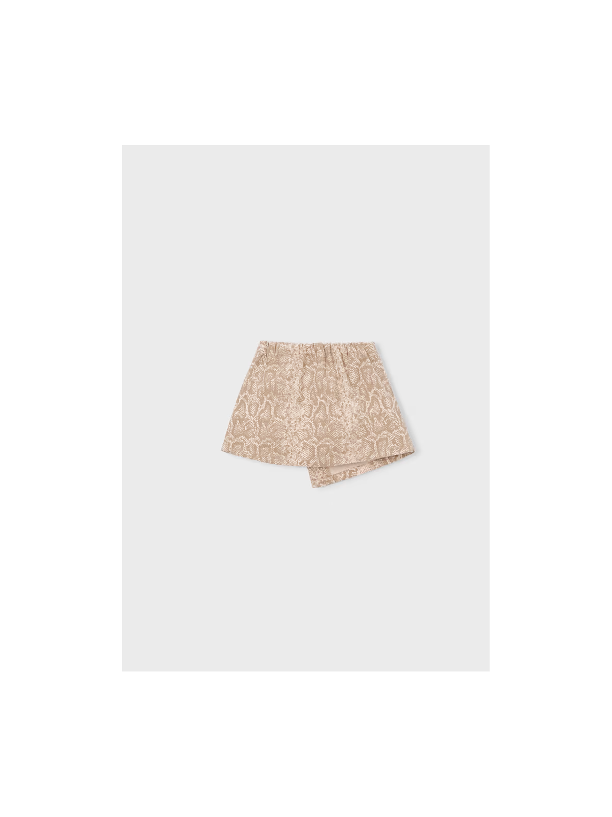 MAYORAL SPÓDNICA SPÓDNICZKA JEANS BRĄZ BEŻ 3904/57