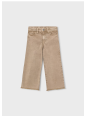 MAYORAL SPODNIE JEANSY SZEROKIE BRĄZOWE 3588/25