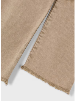 MAYORAL SPODNIE JEANSY SZEROKIE BRĄZOWE 3588/25