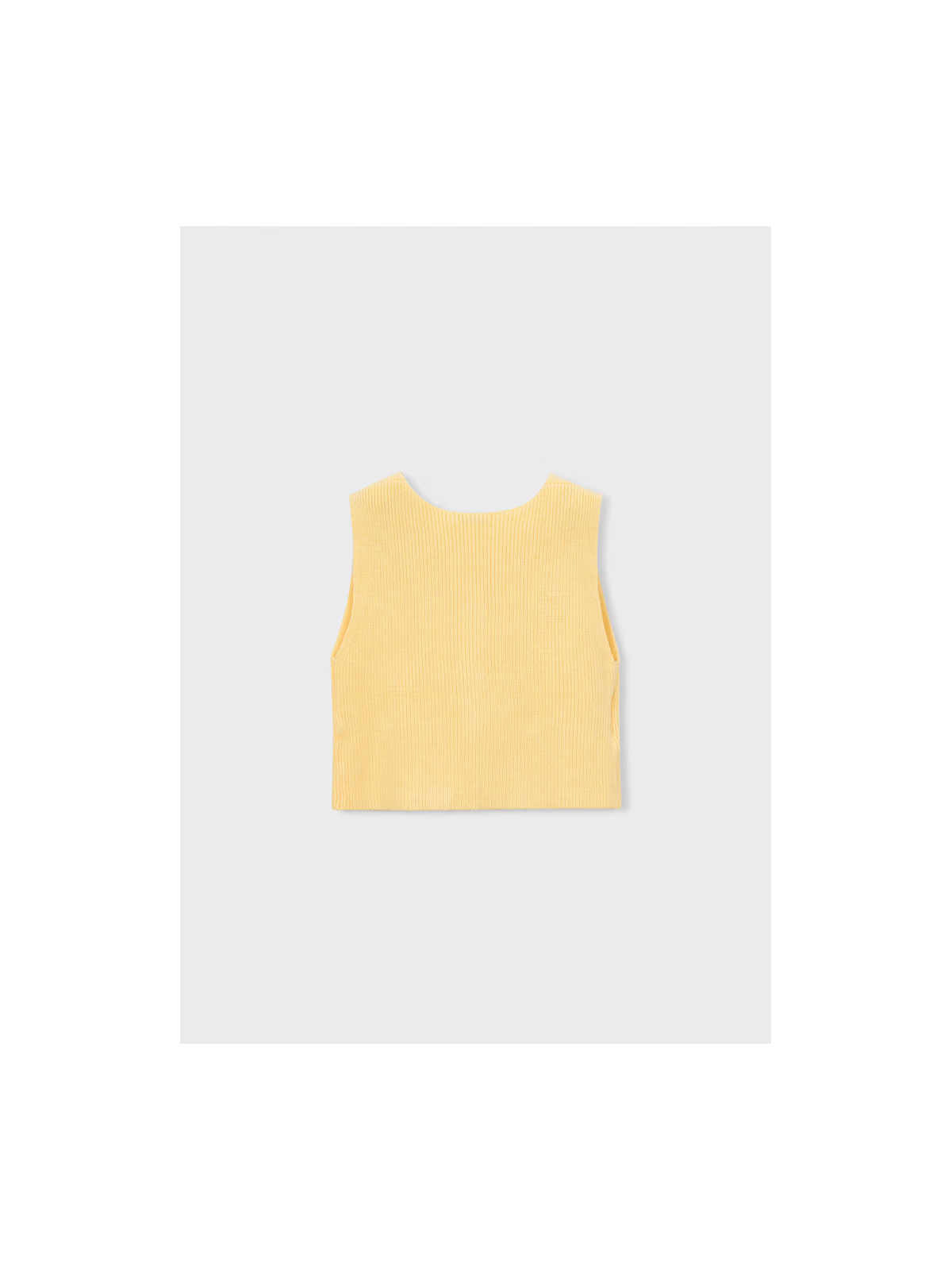 MAYORAL KOSZULKA BLUZKA DZINIOWA NA  RAMIĄCZKACH ŻÓŁTY 3385/84