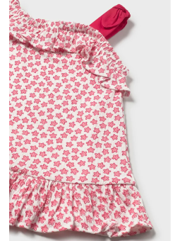 MAYORAL BABY SUKIENKA NA RAMIĄCZKACH RÓŻ GWIAZDKI  1928/65