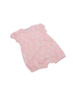 MAYORAL NEWBORN RAMPERS PAJAC  DLA DZIEWCZYNKI BIAŁY Z MISIEM RAMPERS02