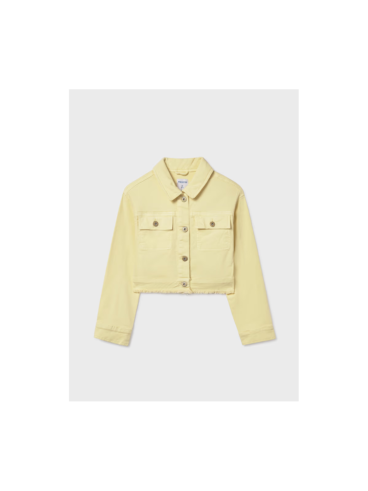 MAYORAL KURTKA KATANA JEANSOWA DLA DZIEWCZYNY ŻÓŁTA 6407/93