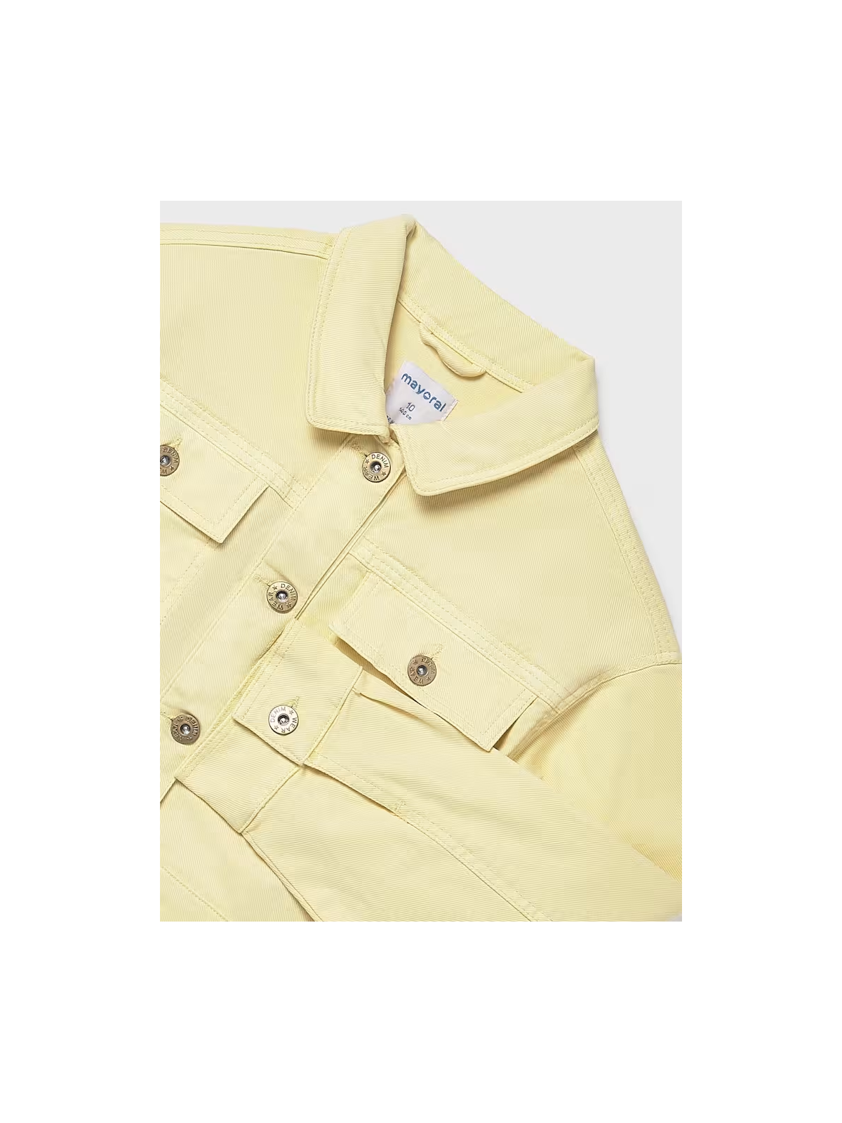 MAYORAL KURTKA KATANA JEANSOWA DLA DZIEWCZYNY ŻÓŁTA 6407/93