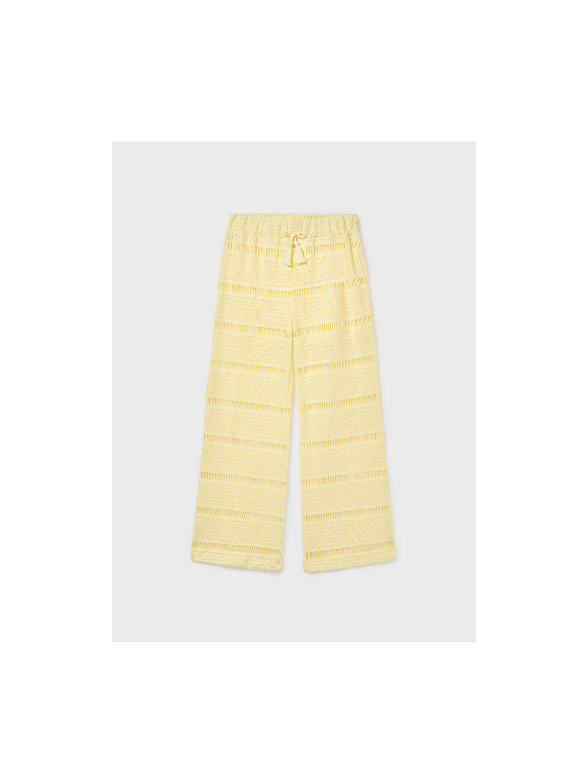 MAYORAL SPODNIE AŻUROWE DLA DZIEWCZYNY ŻÓŁTE 6550/34