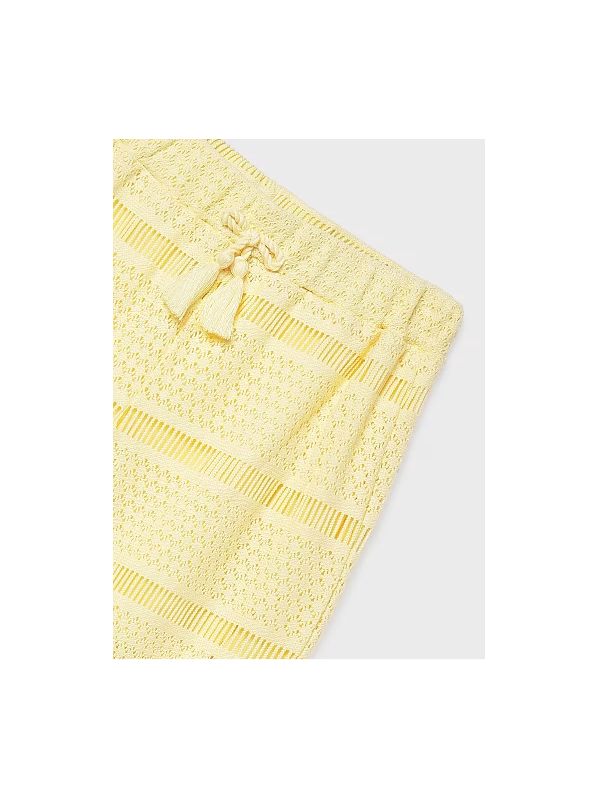 MAYORAL SPODNIE AŻUROWE DLA DZIEWCZYNY ŻÓŁTE 6550/34