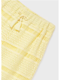 MAYORAL SPODNIE AŻUROWE DLA DZIEWCZYNY ŻÓŁTE 6550/34