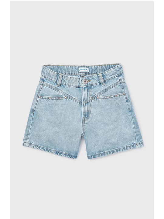 MAYORAL KRÓTKIE SPODENKI SZORTY JEANS DLA DZIEWCZYNKI 6202/59