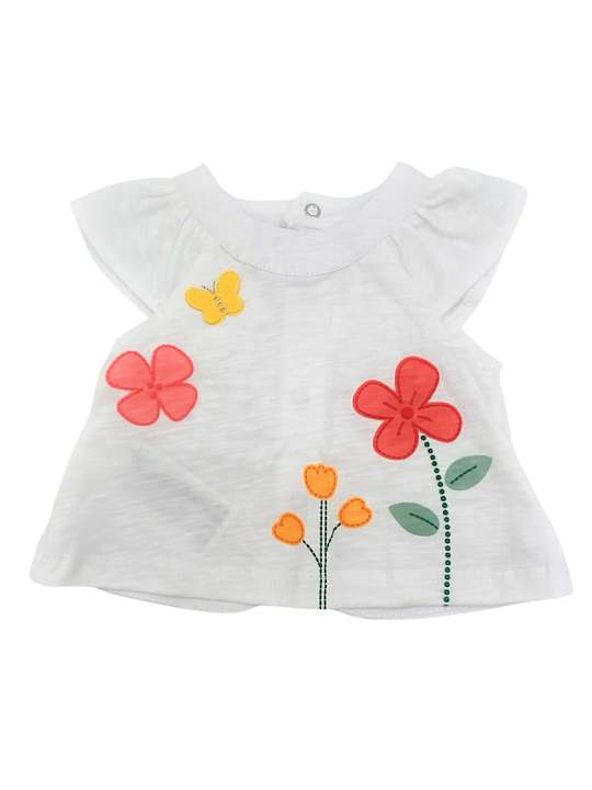 MAYORAL NEWBORN KOMPLET DLA DZIEWCZYNKI KOSZULKA PLUS SPODENKI 1626