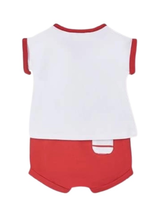 MAYORAL NEWBORN KOMPLET DLA DZIEWCZYNKI KOSZULKA PLUS SPODENKI KOMPLET06