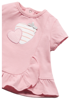 MAYORAL NEWBORN KOMPLET DLA DZIEWCZYNKI KOSZULKA PLUS SPODENKI 1609 /1