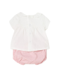 MAYORAL NEWBORN KOMPLET DLA DZIEWCZYNKI KOSZULKA PLUS SPODENKI 1609