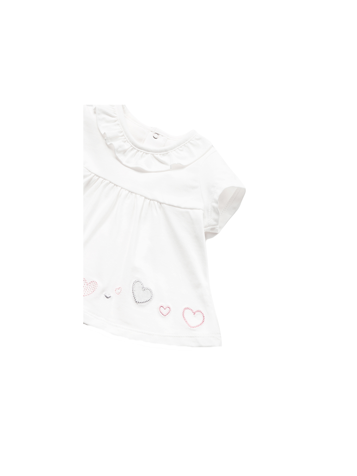 MAYORAL NEWBORN KOMPLET DLA DZIEWCZYNKI KOSZULKA PLUS SPODENKI 1609