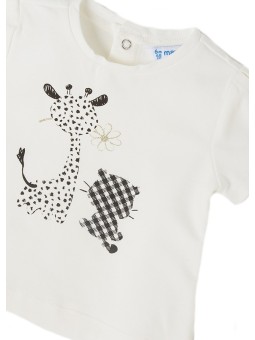 MAYORAL BABY KOMPLET LETNI DLA DZIEWCZYNKI BLUZKA  PLUS SPODENKI  KRATKA  KOMPLET08