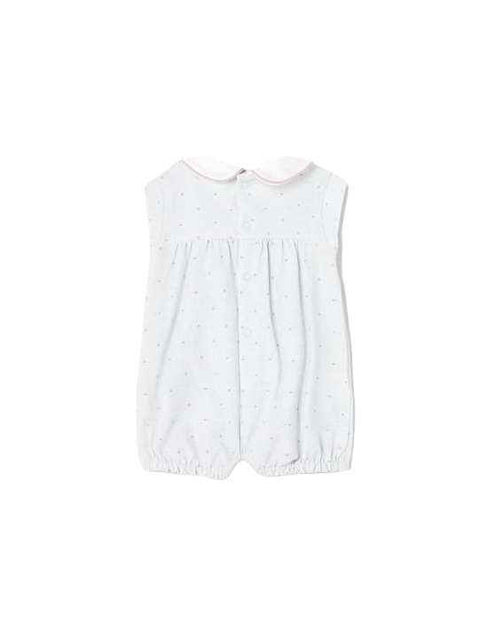 MAYORAL NEWBORN RAMPERS PAJAC  DLA DZIEWCZYNKI SZARY Z KOŁNIERZYKIEM 1739