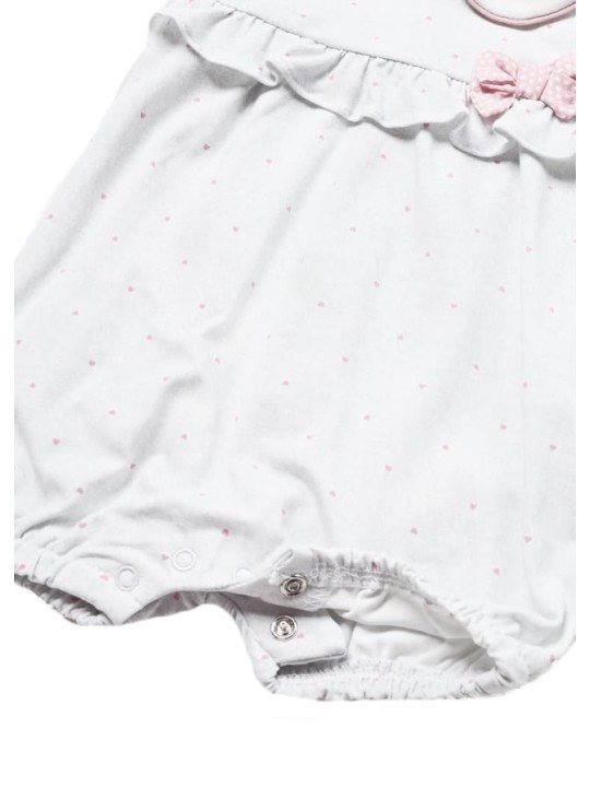 MAYORAL NEWBORN RAMPERS PAJAC  DLA DZIEWCZYNKI SZARY Z KOŁNIERZYKIEM 1739