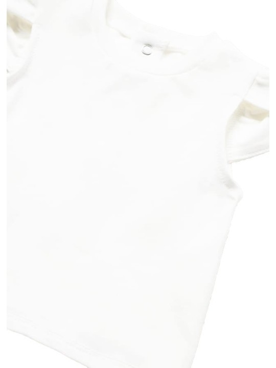 MAYORAL NEWBORN RAMPERS PAJAC OGRODNICZKA LETNIA DLA DZIEWCZYNKI MIĘKKI JEANS PLUS BLUZKA 1693