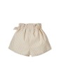 MAYORAL BABY KRÓTKIE SPODENKI DLA DZIEWCZYNKI BEŻ W PASKI 7358