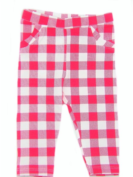 MAYORAL NEWBORN SPODNIE JEGINSY DLA DZIEWCZYNKI RÓŻOWA KRATA 1793 /60