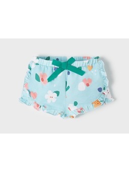 MAYORAL NEWBORN KRÓTKIE SPODENKI DLA DZIEWCZYNKI TURKUS SPODENKI02