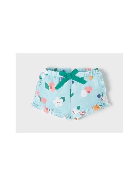 MAYORAL NEWBORN KRÓTKIE SPODENKI DLA DZIEWCZYNKI TURKUS SPODENKI02