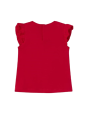 MAYORAL BABY T-SHIRT BLUZKA NA KRÓTKI RĘKAW DLA DZIEWCZYNKI CZERWONA 1012