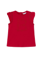 MAYORAL BABY T-SHIRT BLUZKA NA KRÓTKI RĘKAW DLA DZIEWCZYNKI CZERWONA 1012