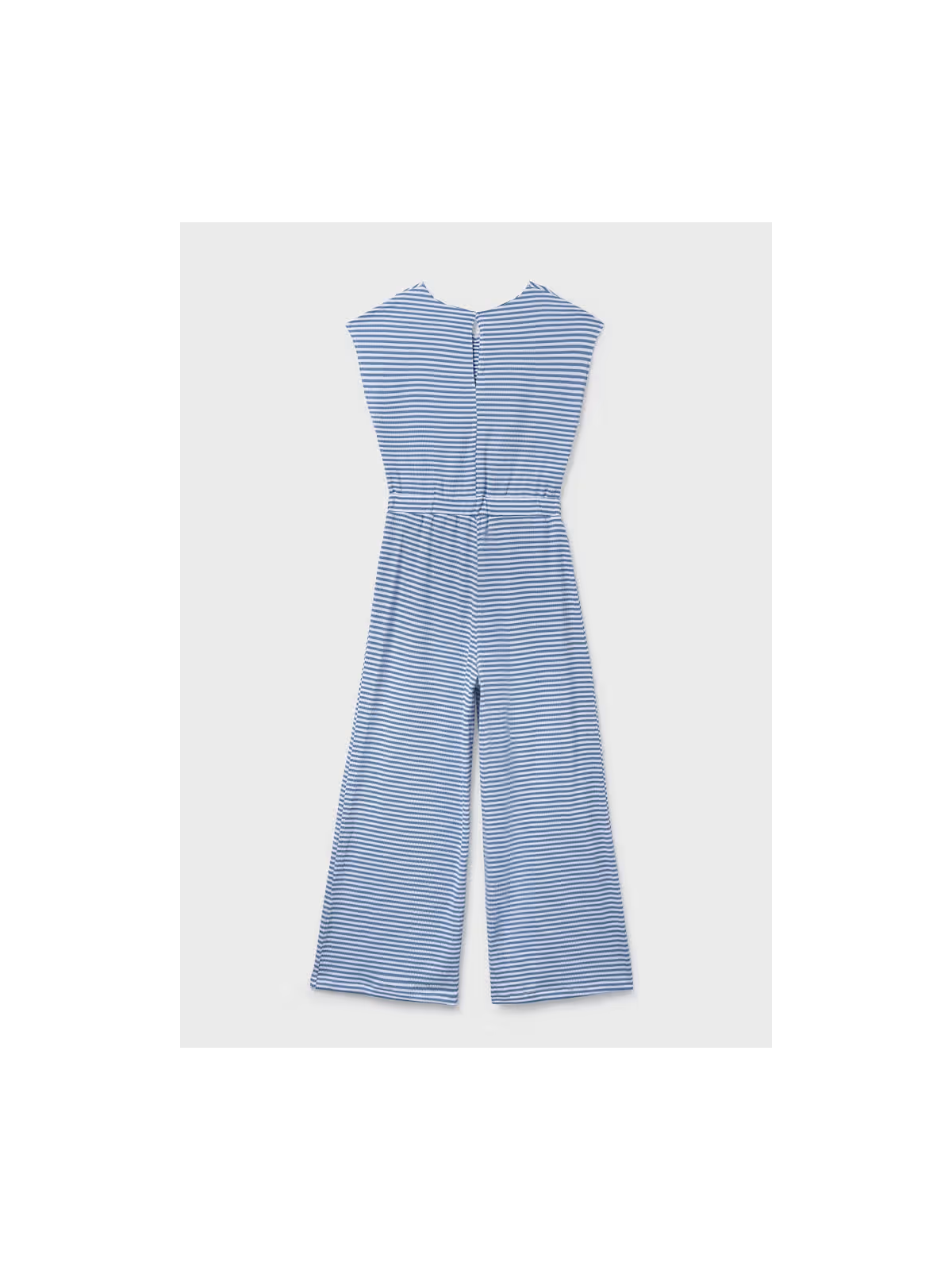 MAYORAL KOMBINEZON DLA DZIEWCZYNKI NIEBIESKI W BIAŁE PASKI 6875/52
