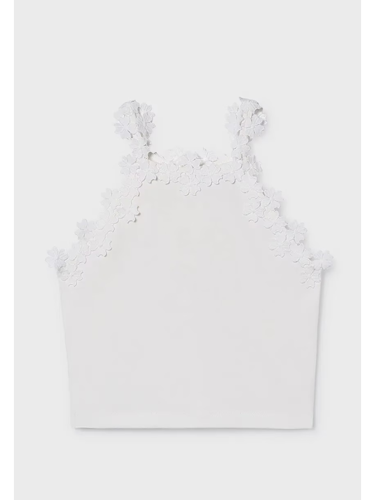 MAYORAL BLUZKA TOP Z KWIATKAMI  DLA DZIEWCZYNKI 6015/19